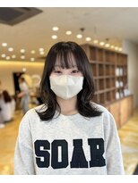カノエ 下関熊野店(canoe) ココア/レイヤー/髪質改善縮毛矯正/髪質改善/韓国風/韓国ヘア