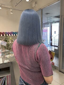 ステラ ヘア デザイン サロン(STELLA hair design salon) アイスブルー【浅野】