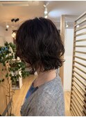 レイヤーボブパーマ