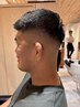 【尾崎指名】大人の似合わせフェード+シェービングエステ¥7500