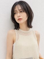 ミロア 薬院(miroa) ボブレイヤー 20代 レイヤーカット 外ハネボブ 顔周り