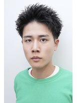 ルックグッドストア(LOOK GOOD STORE) スパイキーショート短髪アップバングメンズサロン三宮バーバー