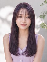 イルームバイリンクス 大宮(ILLUME by LINKTH)&nbsp;艶感ダークパープル×髪質改善ストレート