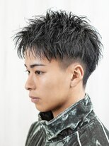 ベーア(Bar)&nbsp;短髪アップバングツーブロ刈り上げ王道メンズショート