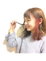 ヘアリゾート サニー(hair resort sunny)&nbsp;2色使いの欲張りインナーカラー