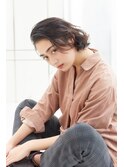オイルのみでOK　ちょいモードなアップバングスタイル