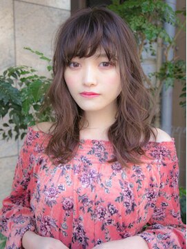 ルティア 池袋(Lutia) ショコラベージュ　ゆるふわレイヤー