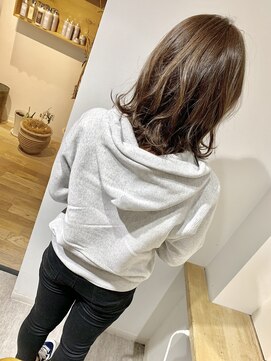 エイトタマプラ たまプラーザ店(EIGHT tamapla) 【EIGHTたまプラ】デザインカラー_切りっぱなしボブ