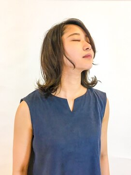 モリオ フロム ロンドン 鶴瀬店 【morio鶴瀬】カジュアル外ハネボブ