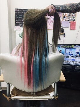 グレース(grace) アッシュ系、インナーカラー