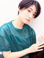 ドロップ(drop) ダークプラムハンサムショート〈表参道　青山　drop〉
