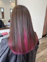 リンドヘアー(Lindo hair) インナーキャンディーピンク