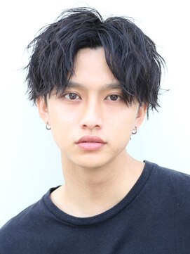 ザ サードヘアー 柏(THE 3rd HAIR) ツイストMIXパーマセンターパート