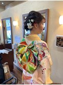 成人式アップスタイル
