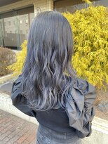 ダブル(W)&nbsp;ハイライト×グレーカラー