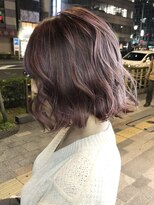 アールプラスヘアサロン(ar+ hair salon)&nbsp;ピンクベージュ×ハイライト