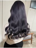 色落ち綺麗なシルバーパープルカラー♪