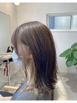 ベース(BASE)&nbsp;インナーカラーミルクティー