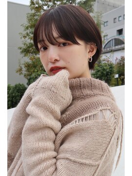 セシルヘアー 岡山駅前店(Cecil hair) ナチュラルショート/マッシュショート/ココアベージュ