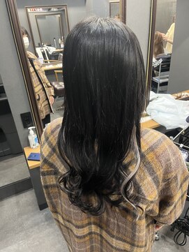 ボアップ 京橋店(boappu) #プルエクステ#インナーカラー#黒髪