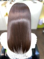 エムスリーディーミュゼステージ(M3D)&nbsp;ピコカラー＆艶髪トリートメントストレート仕上げ。