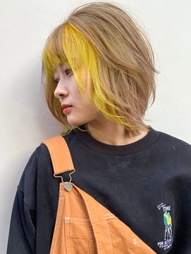 アイティー バイ アルバム 中野店(IT by ALBUM) フェイスフレーム_ショコラアッシュヘルシースタイル_ba364381