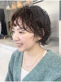 ショートボブパーマ【福岡 パーマ デジタルパーマ 髪質改善】