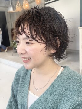 シック(sick) ショートボブパーマ【福岡 パーマ デジタルパーマ 髪質改善】