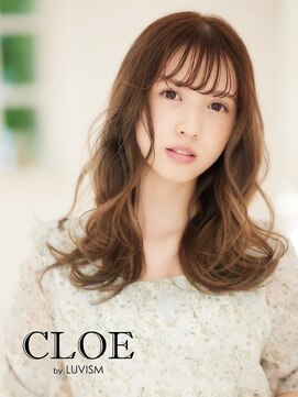 クロエバイラヴィズム 石山店(CLOE by LUVISM) ゆるまきウェーブ×フェザーバング