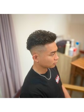 シェアサロン 博多 宮城リョータ風メンズパーマ