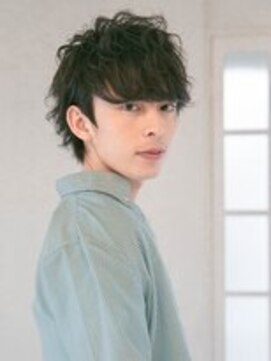 アース 川崎店(HAIR&MAKE EARTH) ンズ_カット_ショート_スタイリング_パーマ_黒髪