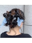 成人式×個性的ヘアアレンジ