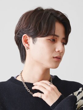 エルマーク 心斎橋(L-MARK) カルマパーマコンマヘアセンターパートニュアンスパーマ韓国