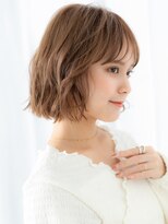 ドクターズ サロン ラブ(Dr's Salon LAB)&nbsp;ハイライトフレンチカジュアルボブパーマa古河20代30代40代