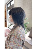 コンティバイミラートーク(CONTY by MIRROR TALK)&nbsp;ブルーブラック/インナーカラー/ブリーチあり