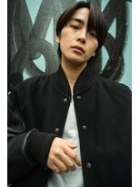 ガレージ バイ グリーン 原宿 表参道(Garage by green) ナチュラルセンターパートパーマ