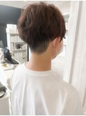 福山市　パーマ人気キャアリー刈り上げショート、ベリーショート
