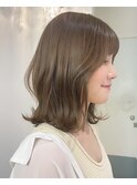 結べるボブ ミディアムボブ くびれヘア