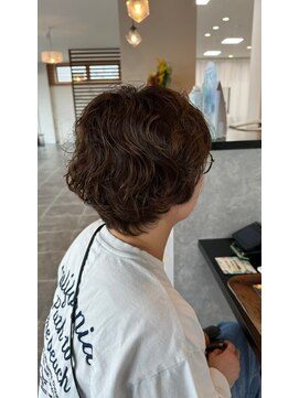 ビーグレイス シモエド店 エアリーショート × 40代ふんわり柔らか