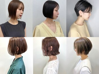 ラグナ(LAGUNA)の写真/顔周りのデザインにこだわり、骨格や髪質を見極めてカット！あなたに似合うショートスタイルをご提案！
