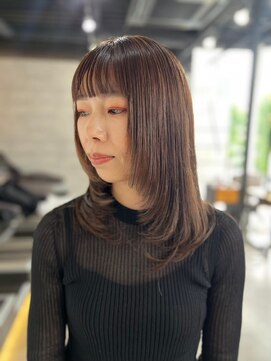 ソイクフ(SOY KUFU) 大人可愛い20代30代40代◎ミディアムレイヤー