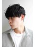 【動き・ボリュームをつける☆】メンズカット+メンズパーマ　￥15400→￥12000