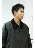 刈り上げないショートアップバング