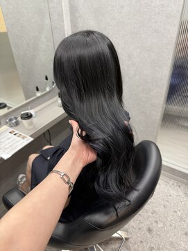 ボタン ハカタ(VOTAN hakata) 【福岡美容室/小山田】黒染めなしのブルーブラック