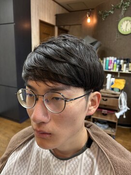 ヘアー スタジオ イワタ(hair studio iwata) ダウンバングスタイル