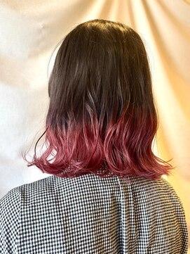 ココカラヘアー ニコ(cococara hair nico) デザインカラー/ブリーチ/ピンク/カシスカラー/ハイトーン