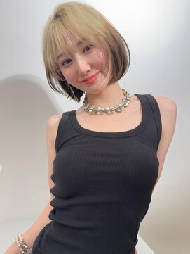ソヨン 池袋店(SOYON) 《SOYON》王道ボブのストレートアレンジ