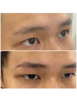 ロク 高田馬場(lok)&nbsp;キリッとストレート眉毛【高田馬場　アイブロウサロン　lok】