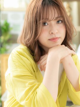 カバーヘア ブリス 戸田公園西口店(COVER HAIR bliss) ■外国人風カーキベージュネオウルフ307-2戸田公園10代20代30代