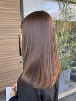 スーリール 久留米花畑店(Sourire)&nbsp;アッシュベージュ、艶髪韓国カラー